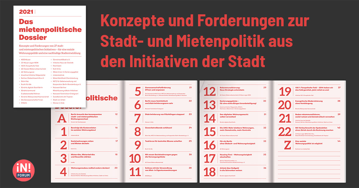 Die Antworten der Parteien im Überblick – Initiativenforum